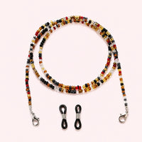 Chaîne de Lunettes pour Femme Perles Ambrée