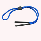 cordon pour lunettes de sport bleu