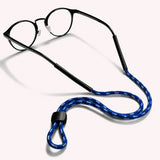 Cordon pour lunettes sport bleu